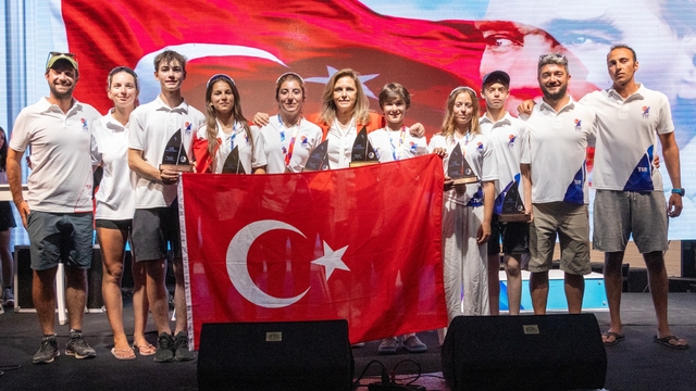 420 Yelken Dünya Şampiyonası'nda milli sporcular zirvede