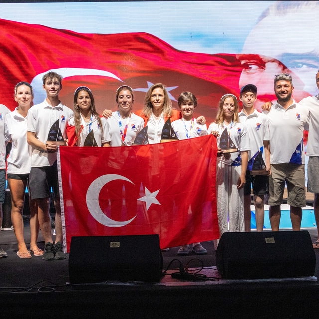 420 Yelken Dünya Şampiyonası'nda milli sporcular zirvede