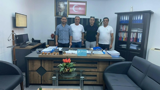 Nazillispor yönetimi ziyaretlere başladı