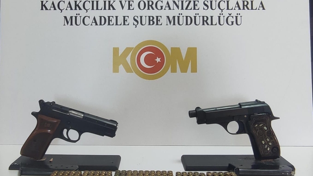 Samsun'da ruhsatsız silah operasyonunda 1 zanlı yakalandı