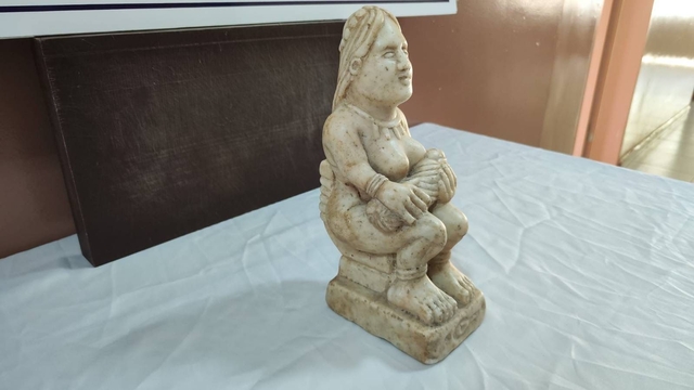 Bursa'da 1700 yıllık heykel ele geçirildi; 2 gözaltı