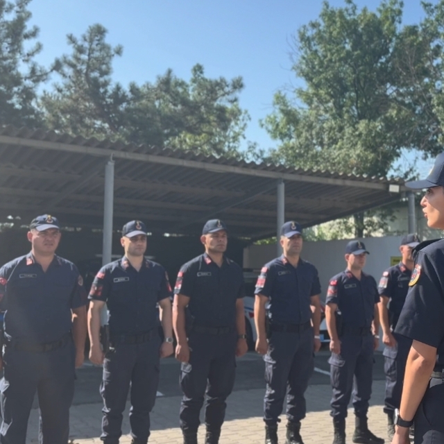 Tekirdağ'ın ilk kadın ilçe jandarma komutanı görevine başladı