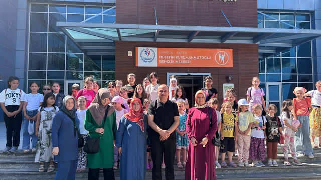 Yaz Kur'an kursu öğrencileri Kızılırmak Deltası Kuş Cenneti'ni gezdi