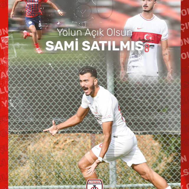 Altınordulu Sami resmen gitti