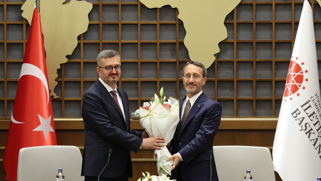 Cumhurbaşkanlığı İletişim Başkanı Burhanettin Duran, görevi Fahrettin Altun'dan devraldı