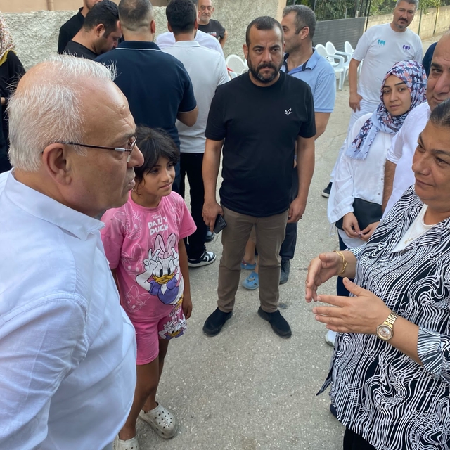 MHP Adana İl Başkanı Yusuf Kanlı, Seyhan'da vatandaşlarla buluştu