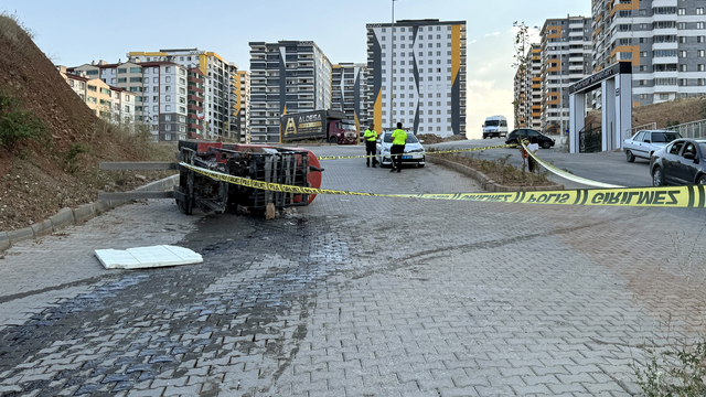 Kırıkkale'de devrilen forkliftin altında kalan 16 yaşındaki sürücü yaşamını yitirdi