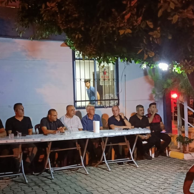 İskenderun İlçe Emniyet Müdürü Güneş vatandaşlarla buluştu