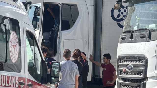 Edirne'de tır sürücüsü aracında ölü bulundu