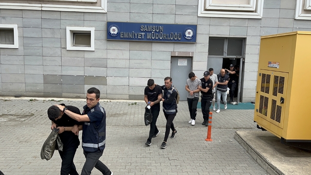 Samsun merkezli yasa dışı bahis operasyonunda 40 şüpheli adliyede