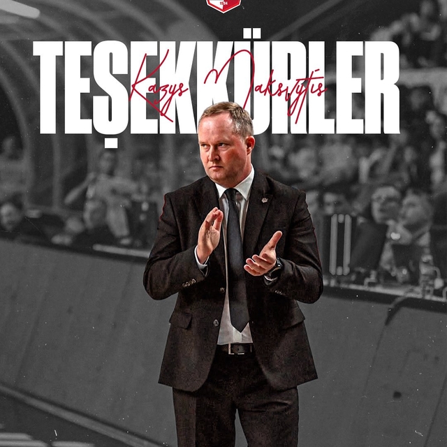 Manisa Basket'ten Maksvytis'e teşekkür