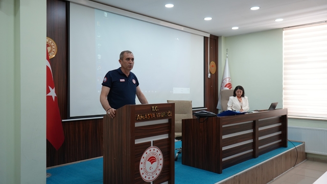 Amasya'da genel tarım sayımı için görevli personele eğitim verildi