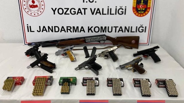 Yozgat'ta ruhsatsız silah operasyonunda 1 zanlı yakalandı