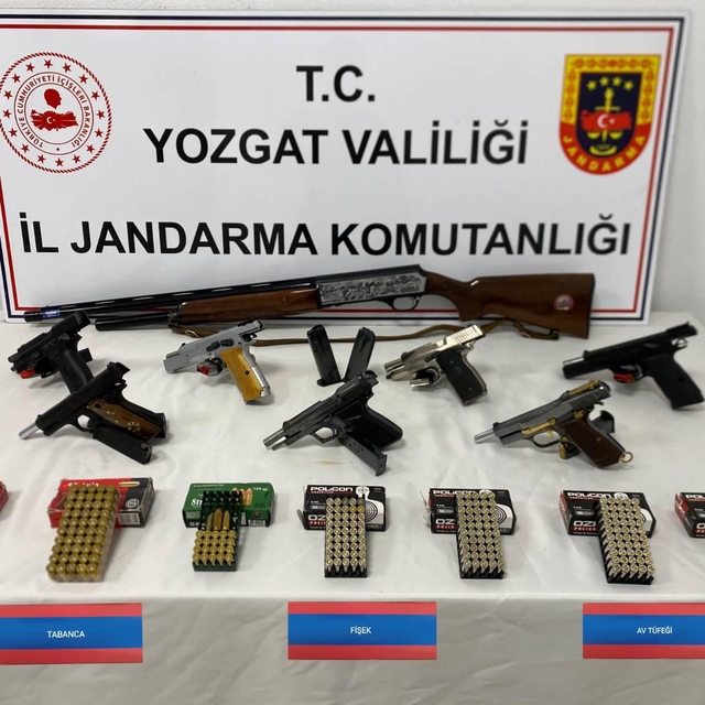 Yozgat'ta ruhsatsız silah operasyonunda 1 zanlı yakalandı