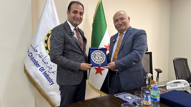 Torbalı ilçesindeki iş insanları, Suriye'nin Halep kentine ticari gezi düzenledi