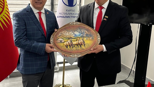 AGC, Kırgız Cumhuriyeti Gazeteciler Birliği ile "kardeş kuruluş" protokolü imzaladı
