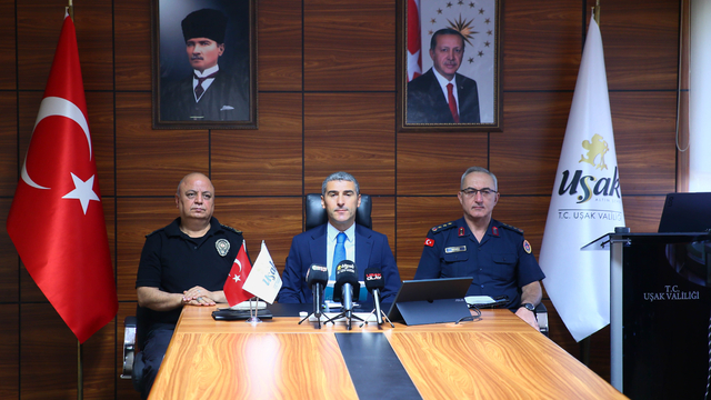 Uşak'ta 1 Haziran'dan bu yana 21 orman yangınına müdahale edildi