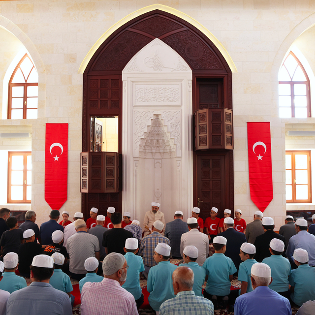 Darende'de 15 Temmuz şehitleri için mevlit okutuldu