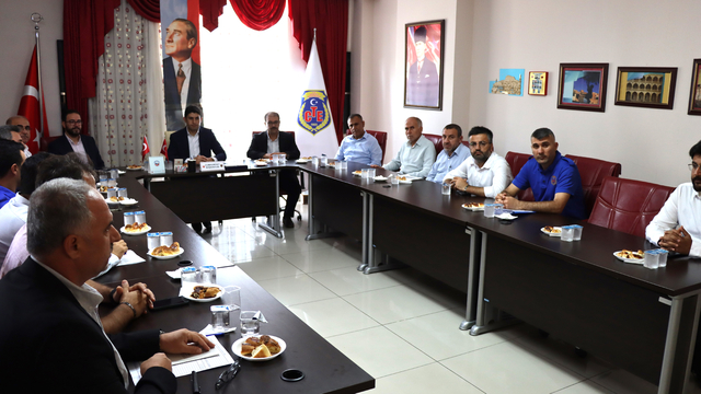 Midyat'ta kurumların işbirliği çalışmaları değerlendirildi