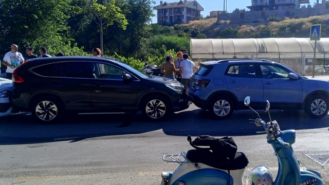 Datça'da iki ayrı trafik kazasında 2 kişi yaralandı