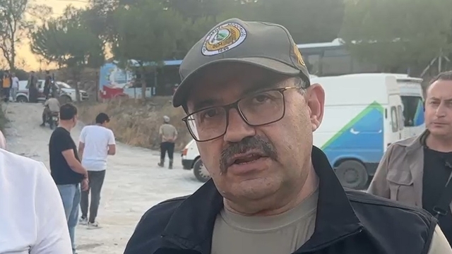 Bursa- Balıkesir sınırında orman yangını (3)