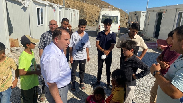 Anamur Kaymakamı Duru'dan mevsimlik tarım işçilerine ziyaret