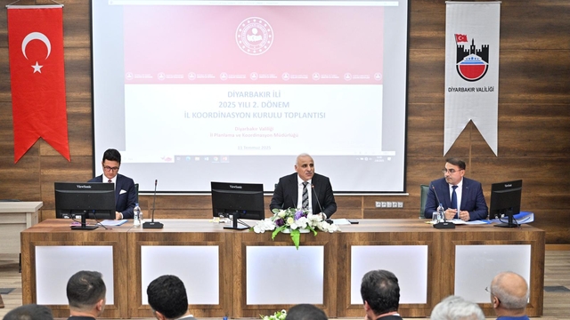 Diyarbakır'da "İl Koordinasyon Kurulu Toplantısı" düzenlendi
