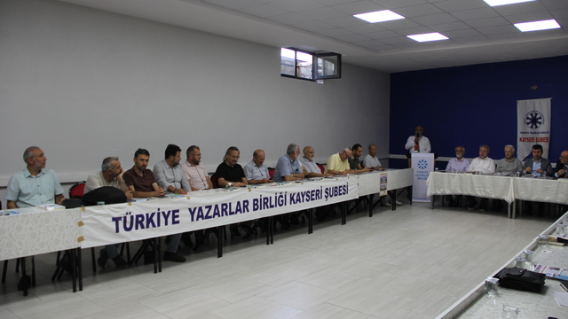 Türkiye Yazarlar Birliği'nin 15. Şubeler ve Temsilciler Toplantısı Kayseri'de başladı