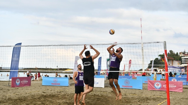 Trabzon'da plaj voleybol turnuvaları düzenlenecek