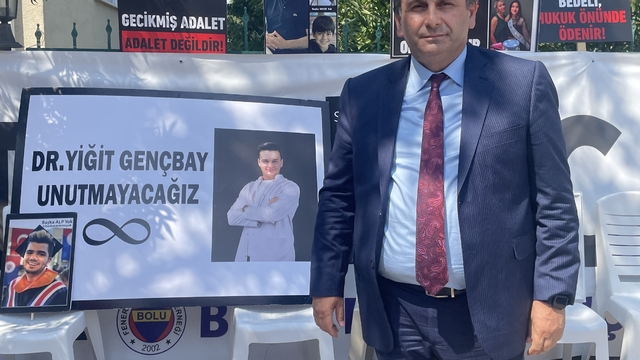 Kartalkaya'daki otel yangınında oğlunu kaybeden acılı baba, olaya ve davaya ilişkin konuştu