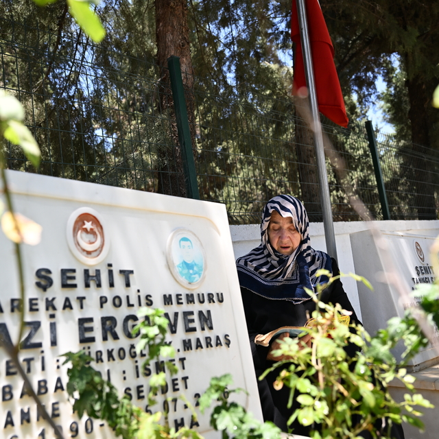 FETÖ'NÜN DARBE GİRİŞİMİNİN 9. YILI - Silah arkadaşları şehit polisin annesi...