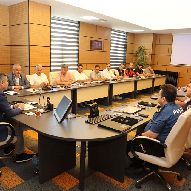 Kapıkaya Festivali güvenlik toplantısı yapıldı