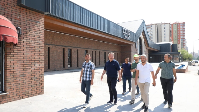 Çarşı Melikgazi'de asfalt çalışması gerçekleştirildi