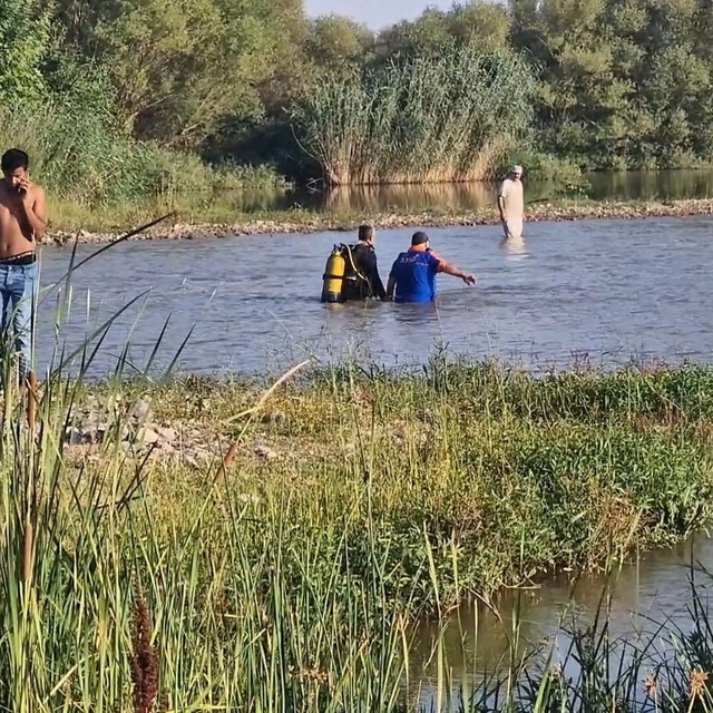 Dicle Nehrinde boğulma tehlikesi giren 3 kişiden 2'si kurtarıldı; Ömer aran...