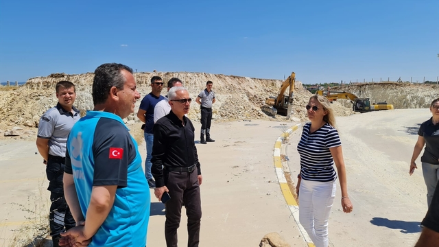 Kırklareli Valisi Turan, incelemede bulundu