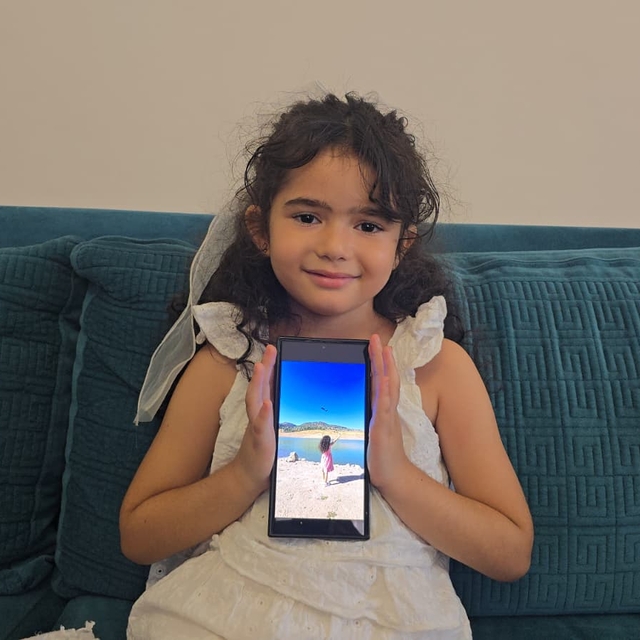 Sikorsky pilotu Hifa'ya el sallayınca sıcak görüntüler ortaya çıktı: Kızım...