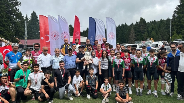 Kulakkaya yaylasında bisiklet etkinliği düzenlendi