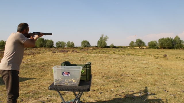 Trap Atışı Yarışması'nda ödüller sahiplerini buldu