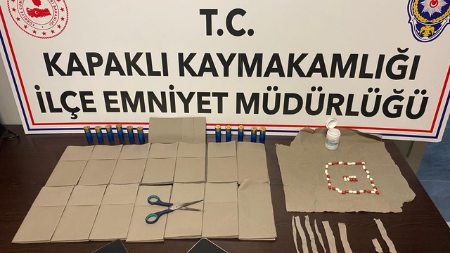 Tekirdağ'da uyuşturucu operasyonunda yakalanan 4 şüpheli tutuklandı