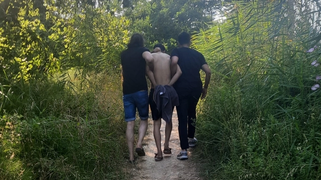 18 yıl hapis cezası bulunan firari, Sinop'ta denizde yüzerken yakalandı