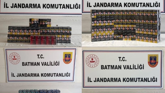 Batman'da kaçakçılık operasyonunda 4 kişi hakkında adli işlem yapıldı