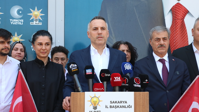 AK Parti Sakarya İl Başkanı Tever'den "Terörsüz Türkiye" sürecine ilişkin açıklama: