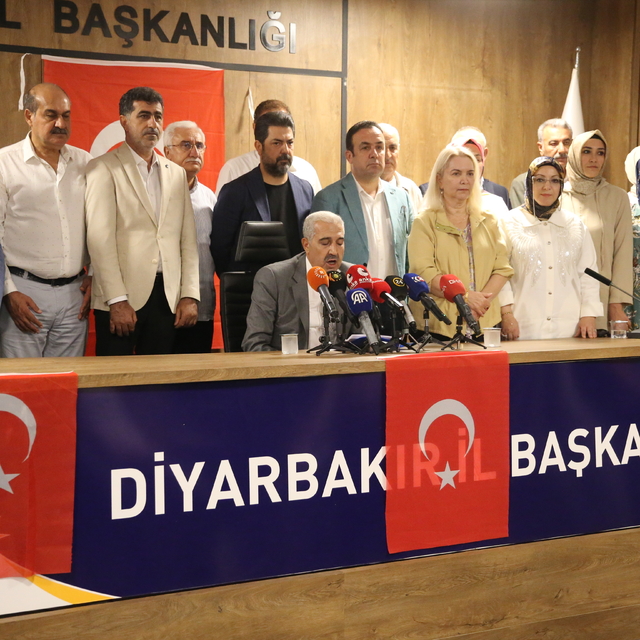 AK Parti Diyarbakır İl Başkanı İler'den "Terörsüz Türkiye" sürecine ilişkin...