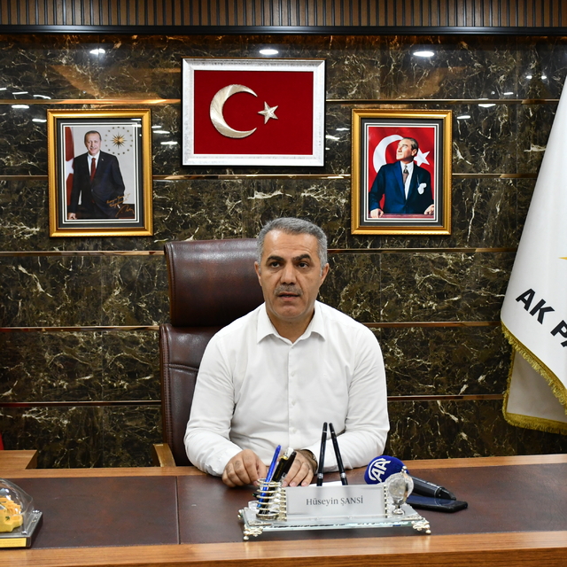 AK Parti Batman İl Başkanı Şansi'den "Terörsüz Türkiye" sürecine ilişkin aç...