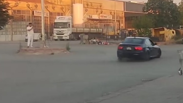 Kırşehir'de drift atan sürücüye 46 bin lira ceza