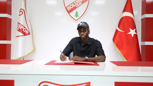 Boluspor, Nijeryalı futbolcu Rasheed Akanbi ile 2 yıllık sözleşme imzaladı