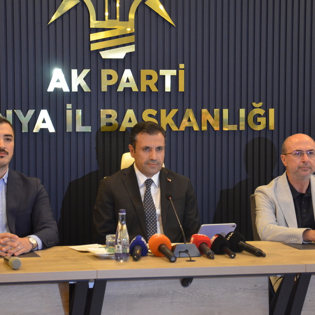 AK Parti Konya İl Başkanlığından "Terörsüz Türkiye" sürecine ilişkin açıkla...