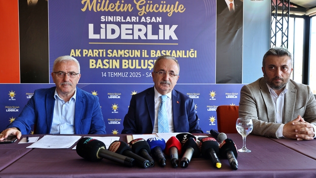 AK Parti Samsun teşkilatından "Terörsüz Türkiye" sürecine ilişkin açıklama