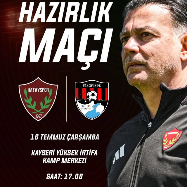 Hatayspor, ilk hazırlık maçında Vanspor ile karşılaşacak
