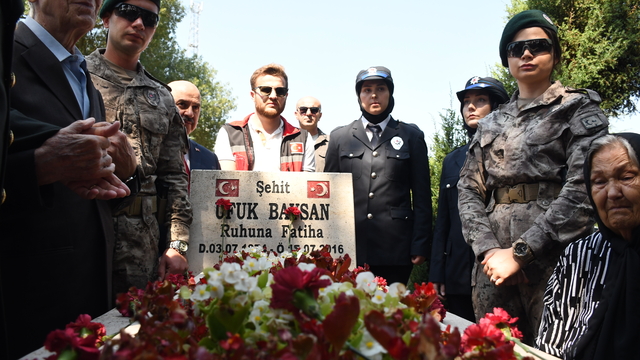 15 Temmuz şehidi emniyet müdürü Ufuk Baysan, memleketi Düzce'de anıldı